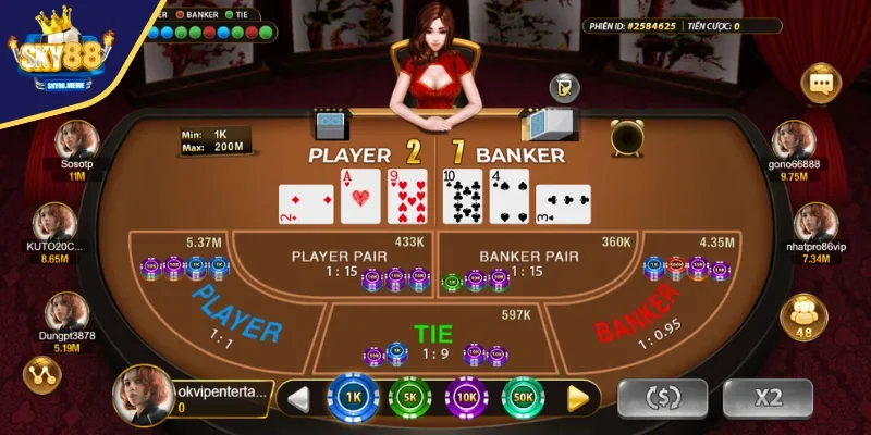 Những lưu ý quan trọng khi chơi Baccarat SKY88