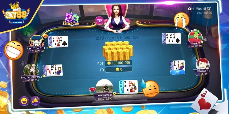 Thông tin chi tiết về từng game bài SKY88